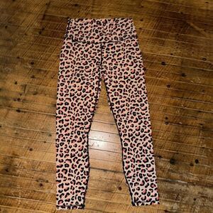Fabletics leopard print sporty Athleisure leggings